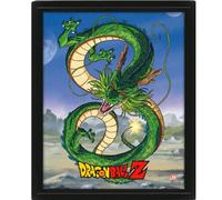 Dragon Ball Z - Affiche lenticulaire 3D Shenron déchaîné 28,7 x 23,5cm