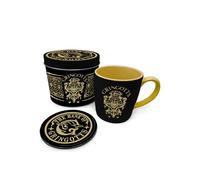 Pyramid International - Coffret Mug en céramique - Boite en métal et sous-verre inclus- Harry potter - 330ml - Idée cadeau anniversaire - Licence officielle, Blanc.