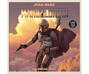 Pyramid International Disney Star Wars Calendrier Mandalorien 2032 - Agenda mensuel 30 cm x 30 cm - Produit officiel