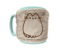 Pyramid International Fuzzy Mug PUSHEEN - Tasse en Céramique avec Fourrure Amovible - 440ml - Café & Thé Chaud ou Froid