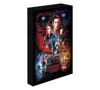 Pyramid International Grande toile lumineuse Stranger Things 30 cm x 40 cm - Produit officiel