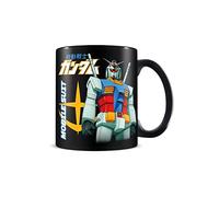 Pyramid International Gundam Mobile Suit Tasse à café en céramique avec coffret cadeau Noir 325 ml