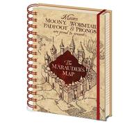 Pyramid International - Harry Potter - Cahier à spirale A5 Marauders Map