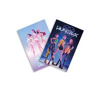 Pyramid International - K-POP Demon Hunters Lot de 2 posters - Rumi, Mira, Zoey - Huntr/x & Floating - 61 × 91,5 cm chacun - Vibes fluo pour fans de K-pop - Salle d'anime et mur de galerie
