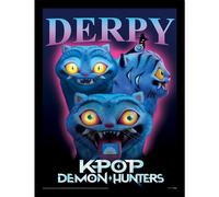 Pyramid International – Maxi poster encadré Kpop Demon Hunter 30x40 cm – Derpy