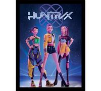 Pyramid International -Kpop Demon Hunter - Maxi Poster encadré 30x40 cm - Huntrix