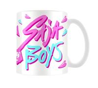 Pyramid International Kpop Demon Hunters Saja Boys Heart Sketch Tasse à café en céramique, 325 ml, joli cadeau d'anime pour enfants et fans, passe au lave-vaisselle et au micro-ondes