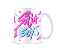 Pyramid International Kpop Demon Hunters Saja Boys Heart Sketch Tasse à café en céramique, 325 ml, joli cadeau d'anime pour enfants et fans, passe au lave-vaisselle et au micro-ondes