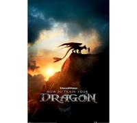 Pyramid International Maxi poster officiel - How to Train Your Dragon (Movie Poster) | Décoration murale | 61 cm x 91,5 cm pour chambre à coucher, dortoir et fans