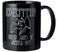 Pyramid International MGB26399 Led Zeppelin (Icarus) Tasse à café noire, en céramique, 325 ml