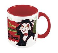 Pyramid International MGC27329 Disney Tasse en céramique avec boîte cadeau Motif Long Live The King Capacité 325 ml Noir