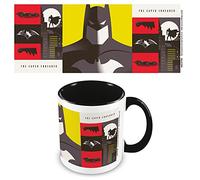 Pyramid International Mug Batman (The Caped Crusader Design) dans une boîte cadeau de présentation, tasse à café Warner Bros 100th Anniversary - 325 ml - Pour homme et femme - Produit officiel Batman