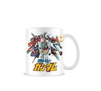 Pyramid International Mug Gundam (design d'armes mobiles) en céramique blanche de 325 ml, tasse à café et grande tasse dans une boîte cadeau de présentation - Produit officiel Gundam