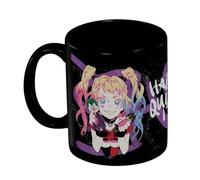 Pyramid International Mug noir Batman (Harley Quinn Pigtails) - 315 ml Tasse en céramique - Taille unique
