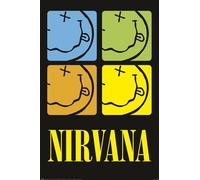 Pyramid International Nirvana Poster Smiley Squares