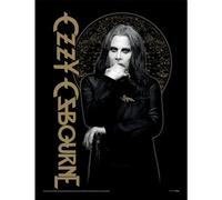 Pyramid International Ozzy Osbourne (Or) Impression collector 30 x 40 cm - Art mural sous licence officielle, poster de musique Heavy Metal pour fans et collectionneurs