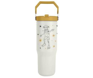 Pyramid International Pichet Harry Potter (Dobby) 850 ml avec paille et couvercle, corps à double paroi en acier inoxydable, garde votre boisson fraîche, couvercle à vis avec paille en polyéthylène
