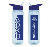 Pyramid International Playstation Gourde (design logo PS) 700 ml Bouteille d'eau en plastique pour joueurs - Produit sous licence officielle, Blau Und Schwarz