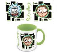 Pyramid International Rick and Morty Mug en céramique avec boîte cadeau Motif Pixel Breakout 325 ml Produit officiel