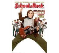 Pyramid International SCHOOL OF ROCK Maxi poster - Motif « One Sheet » imprimé sur papier de qualité - 90 x 60 cm - Taille unique