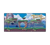 Pyramid International Sonic The Hedgehog (Green Hill Zone) Sous-main XXL - 90 cm x 40 cm - Surface de jeu avec illustration classique SEGA