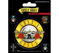 Pyramid International Sticker Vinyle en Papier Multicolore Guns N' Roses (Logo Balle de Munition) 10 x 12,5 x 1,3 cm