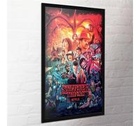 Pyramid International – Poster Stranger Things 4 Montage Saisons – 61 x 91,5 cm – Blanc