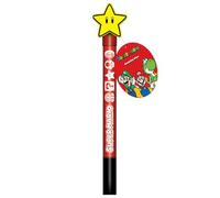 Pyramid International Stylo Super Mario avec pointe rotative (design Super Star) - Produit officiel