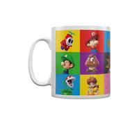 Tasse À Café Super Mario 3D Amis Et Ennemis Blanche