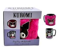 Pyramid International Tasse KUROMI FUZZY - Design Kuromi élégant, convient pour les boissons chaudes ou froides, prise en main Rose G