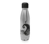 Pyramid International The Nightmare Before Christmas Bouteille d'eau en métal pour enfant Motif silhouette 540 ml Produit officiel