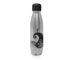 Pyramid International The Nightmare Before Christmas Bouteille d'eau en métal pour enfant Motif silhouette 540 ml Produit officiel