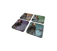 Pyramid International The Witcher Lot de 4 dessous de verre Motif légendaire Produit officiel 10 x 10 cm
