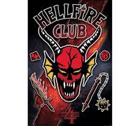 Pyramid Stranger Things 4 - Hellfire Club Emblem Rift - Poster 61x91cm