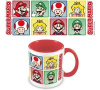 Pyramid Super Mario - 4 Couleur - Mug intérieur coloré 315ml