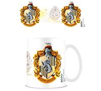 PYRAMID Tasse Harry Potter Maison Poufsouffle (Hufflepuff) en Céramique - 325 ml - 12x9x10,5 cm