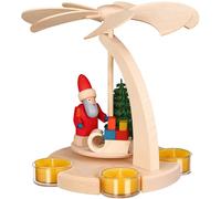 Pyramide Avec Weihnachtmann Hxlxp = 18x22x22cm Neuf Décoration de Table D