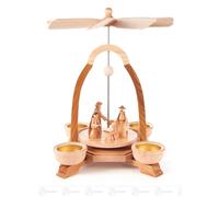 Pyramide Christi-Geburt (Clair Portes-Bougies) Nature Bxhxt 17 Cmx25 Cmx17 CM