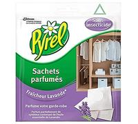 Pyrel parfum garde robe sans insecticides- Lot de 4 (4 x 24 = 96 sachets)