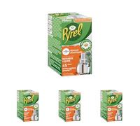 Pyrel Recharge Diffuseur Électrique Liquide - Répulsif Moustiques 45 Nuits - Senteur Agrumes Boisés - 1 Recharge (Lot de 4)