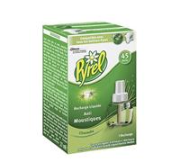 Pyrel Recharge pour Diffuseur Électrique Liquide, Anti-Moustiques, Huile Essentielle de Citronnelle, 45 Nuits, Insecticide ( Lot de 4)