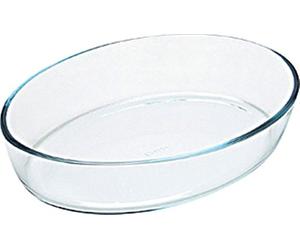 Pyrex 1041029 Essentials Plat à four ovale en verre - 35x24x6 cm