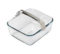 Pyrex 301u300 Plat De Cuisson 2 L Carré Verre, Verre Borosilicate Plat De Cuisson Universel Transparent