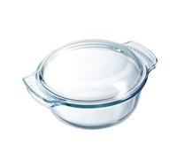 PYREX, 4in1, Cocotte Ronde en Verre Ultra Résistant avec Couvercle, 3.7 L, Plat Four Multifonction Compatible Four Micro-ondes, Lave-Vaisselle, Ø25 cm