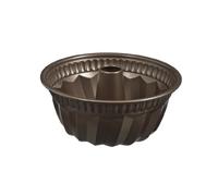 Pyrex - Asimetria - Moule à Savarin en Métal Anti-Adhésif Ø 22 cm , Marron