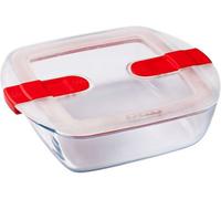 Pyrex - Boîte Hermétique Cook & Heat 20x17 Cm Avec Couvercle
