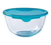 PYREX Bol de préparation + couvercle en plastique 16 cm transparent
