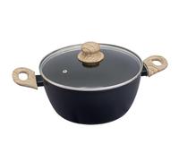 Faitout avec couvercle - PYREX - Cook & Care - 24 cm - Anti-adhérent - Induction - Sans PFAS