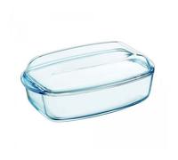 Pyrex Cocotte pour four rectangulaire 466a000/6343 en verre 6,5 L transparente