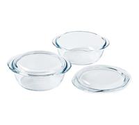 Pyrex Cocotte ronde en verre - Lot de 2